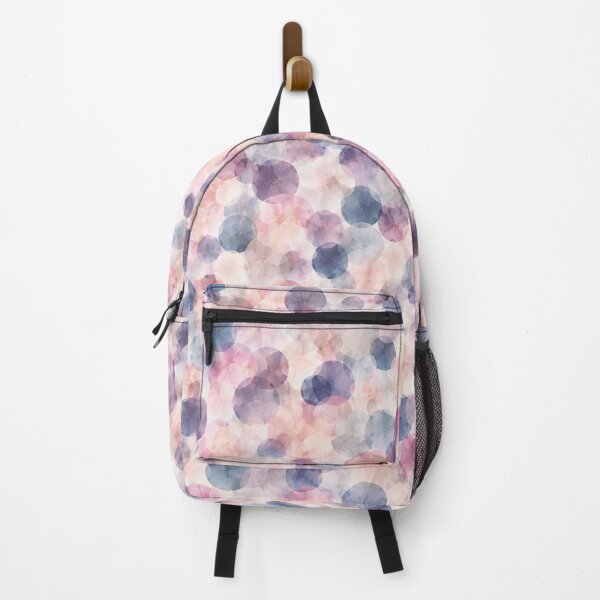 Item preview, Dusty Rose & Midnight Bloom – Elegant Watercolor Bubble Pattern designed and sold by HO•Designs.