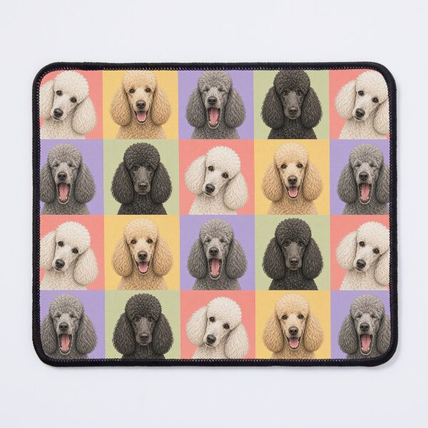 Item preview, Fancy Standard Poodle Portraits designed and sold by pixiedustpaint.