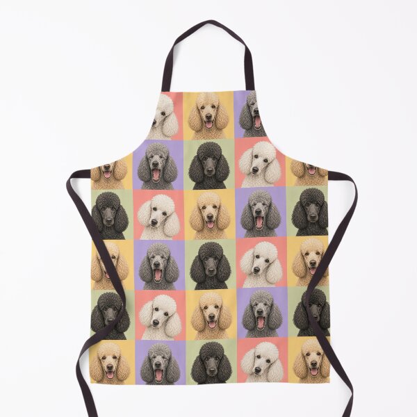 Item preview, Fancy Standard Poodle Portraits designed and sold by pixiedustpaint.