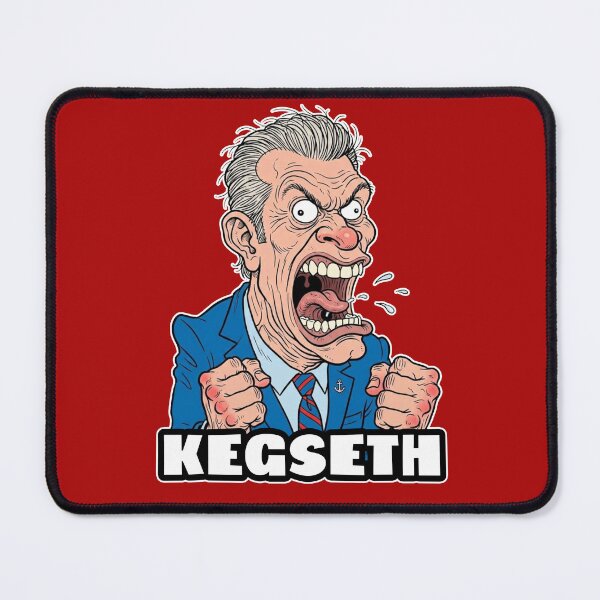 Item preview, Pete Kegseth Throwing A Tantrum designed and sold by Deviant Logic Design.
