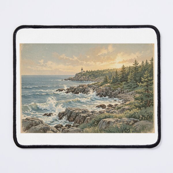 Item preview, Vintage Acadia National Park designed and sold by Planning with Brendan.