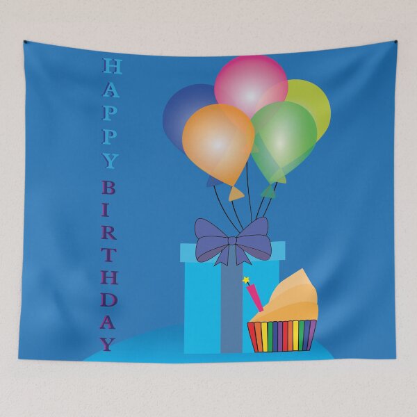 Item preview, Happy Birthday Greeting designed and sold by ROSE ANN BANILAR.