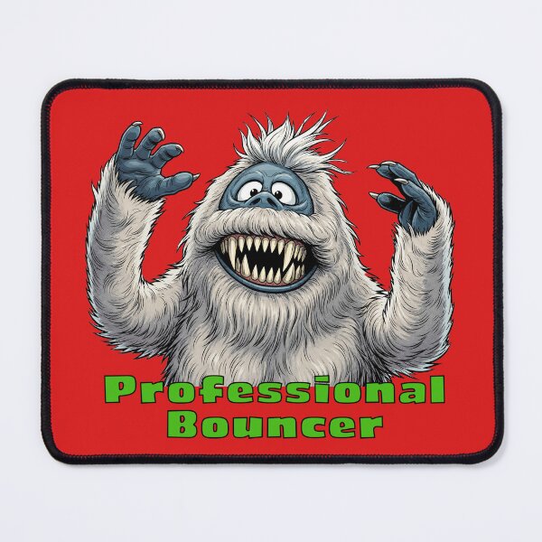 Item preview, Professional Bouncer designed and sold by Mythic Legends Digital.