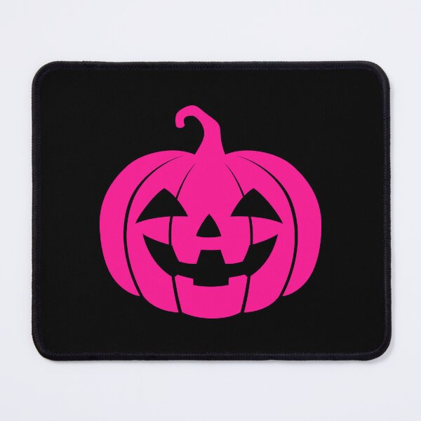 Item preview, Hot Pink Smiling Jack-o’-Lantern Pumpkin Halloween Design designed and sold by pattern-archive.