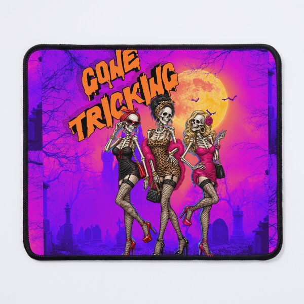 Item preview, GONE TRICKING! Fleshy Skeletons designed and sold by FeralCatDad.