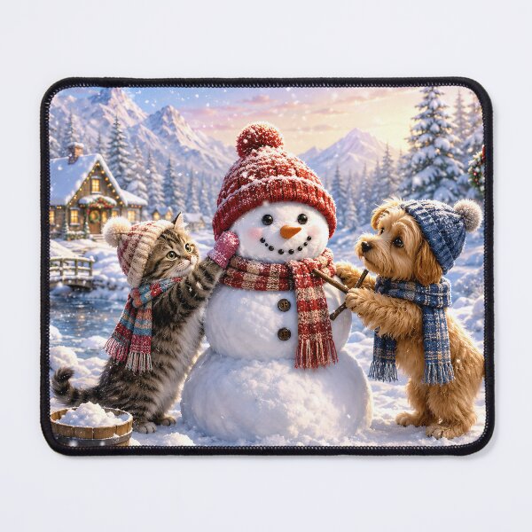 Item preview, Snowy Paws & Christmas Magic designed and sold by Stubblejumper Artworks.