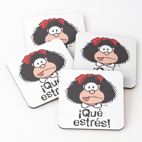 Item preview, Mafalda ¡Qué Estrés! Humor Clásico designed and sold by FreakLab Studio.