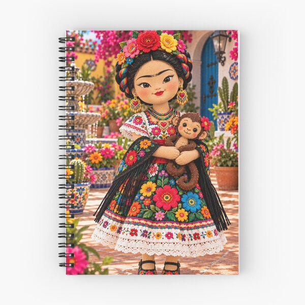 Item preview, Asian Frida Folk Art Doll designed and sold by reggiemercedes.