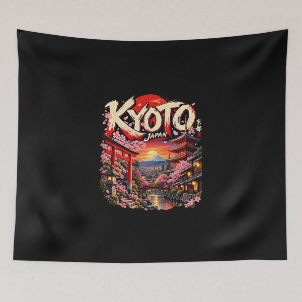Item preview, Kyoto Japan  Temple Sakura  designed and sold by BladiWear.