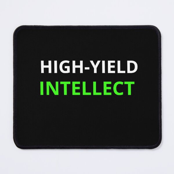 Item preview, High-Yield Intellect | Cyberpunk Techwear T-Shirt designed and sold by WIPSTUDIO-Shop.