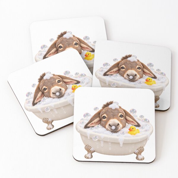 Item preview, Cute Mini Donkey Bathtub designed and sold by Sillytoe.