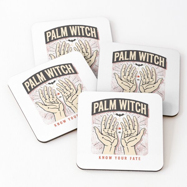 Item preview, Palm Witch Halloween Design – Mystical Palmistry Fortune Telling Graphic Tee v16 designed and sold by DarylWelsh2024.