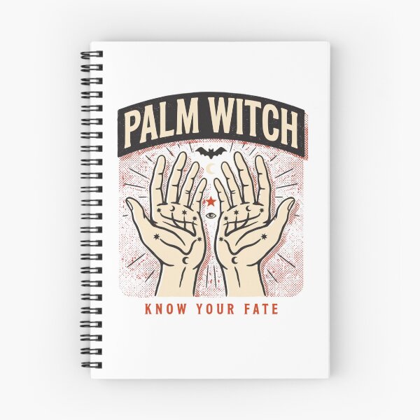 Item preview, Palm Witch Halloween Design – Mystical Palmistry Fortune Telling Graphic Tee v16 designed and sold by DarylWelsh2024.
