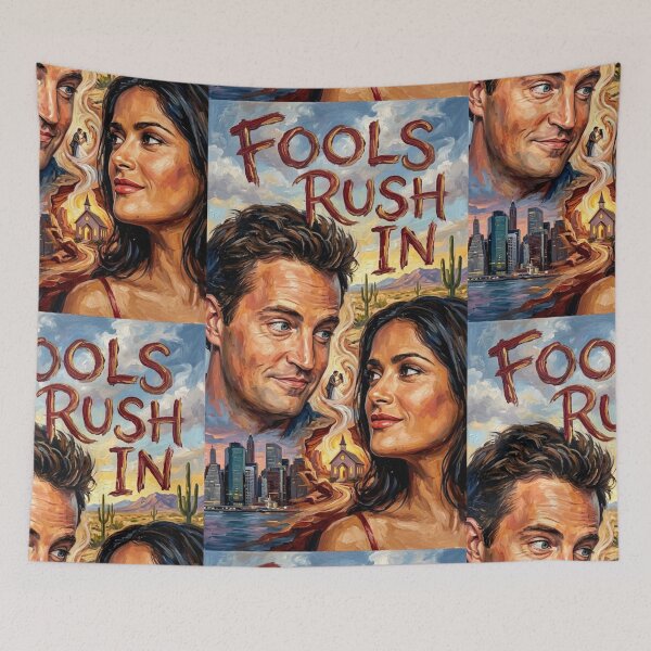 Item preview, Fools Rush In Romantic Comedy Fine Art Tribute designed and sold by Art's Diner.