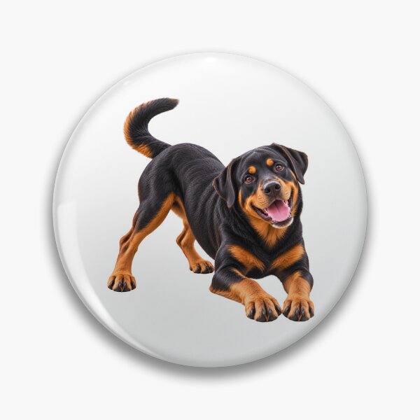 Item preview, Rottweiler Dog Playing  designed and sold by BackgroundND.