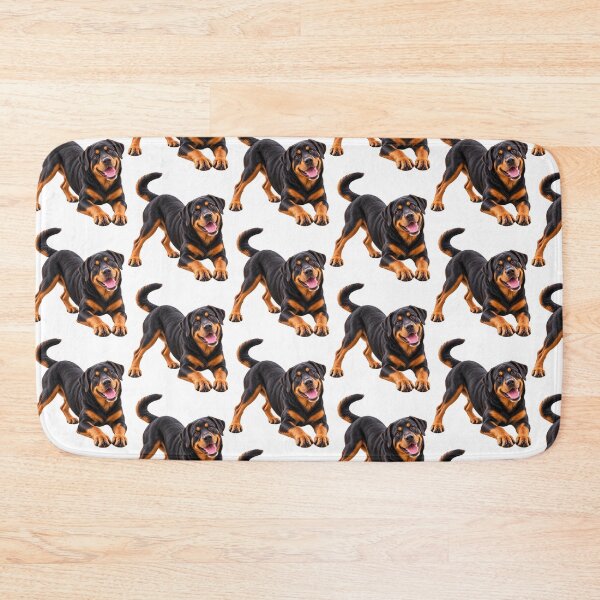 Item preview, Rottweiler Dog Playing  designed and sold by BackgroundND.