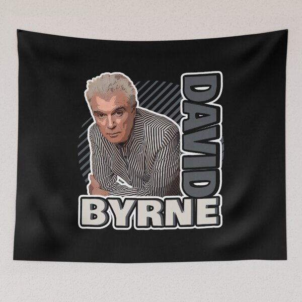 Item preview, David Byrne Graphic Portrait designed and sold by StarwovenFamily.