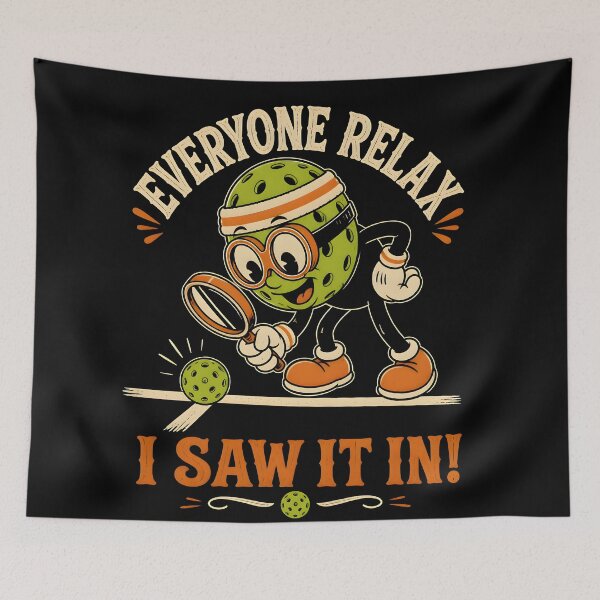 Item preview, Everyone Relax I Saw That It Was In Funny Pickleball Player Retro Gifts designed and sold by LeSoniPapaPrint.