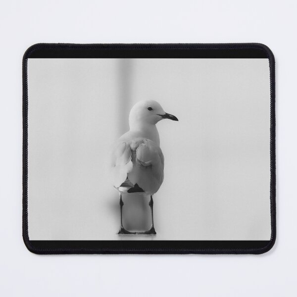 Item preview, Elegant Seagull in Monochrome Stillness designed and sold by Twisted Light Images.