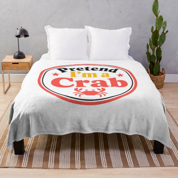 Artikelvorschau, Pretend I'm a Crab Halloween Lazy Costume Funny entworfen und verkauft von BearLoveDesign.