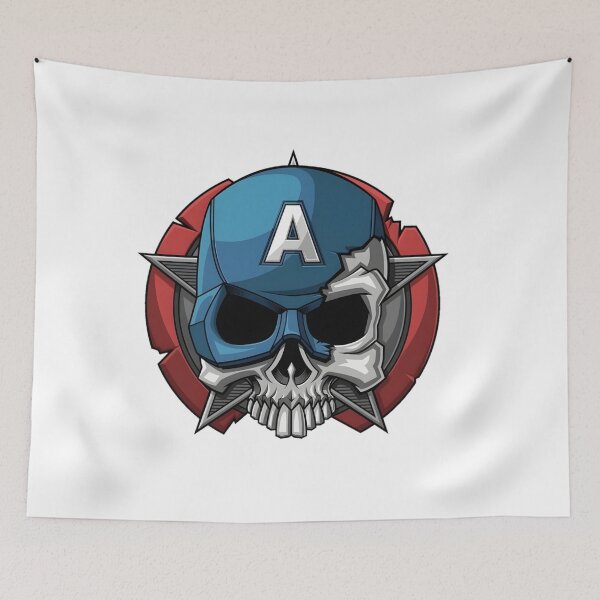 Item preview, Cap's skull designed and sold by Theuproarstore.