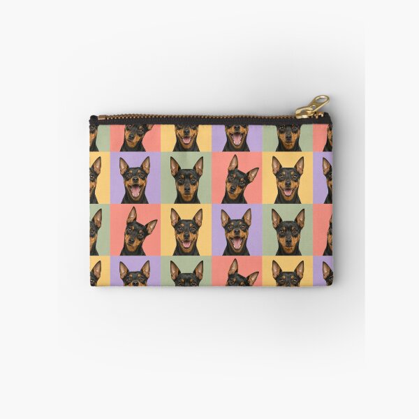 Item preview, Miniature Pinscher Portrait Tiny Dog designed and sold by pixiedustpaint.