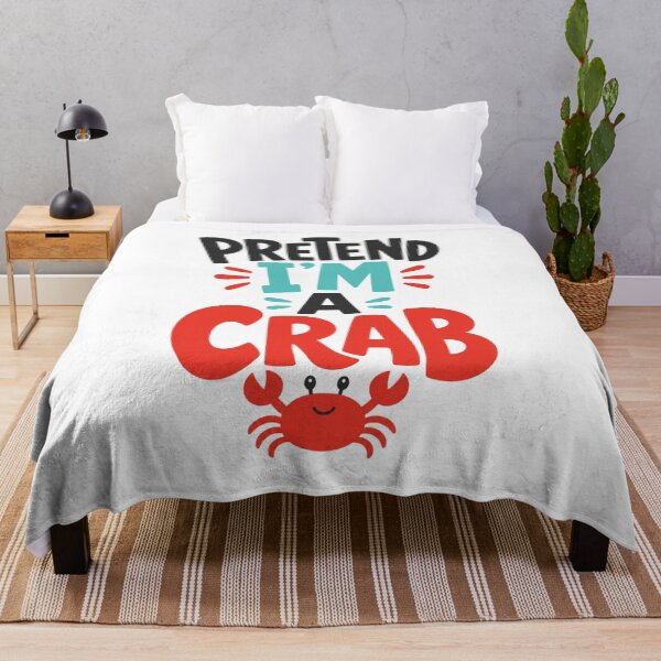 Artikelvorschau, Pretend I'm a Crab Funny Halloween Costume entworfen und verkauft von BearLoveDesign.