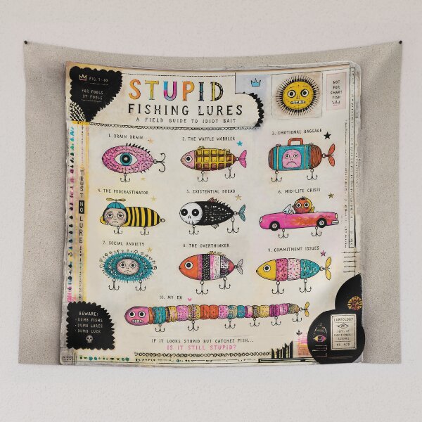 Item preview, Stupid Fishing Lures designed and sold by PictureNZ.