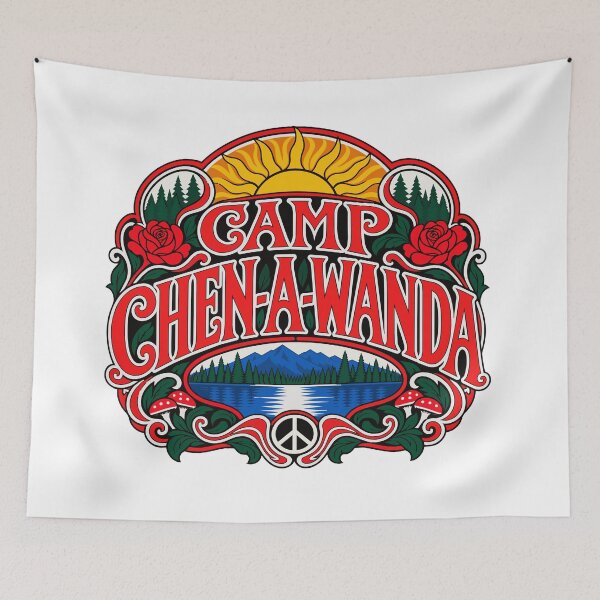 Item preview, CAMP CHEN-A-WANDA RETRO designed and sold by KUSTOM CAMP CREATIVES.