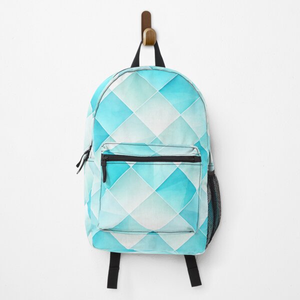 Artikelvorschau, Aqua Diamond Elegance – Turquoise Geometric Pattern entworfen und verkauft von HO•Designs.
