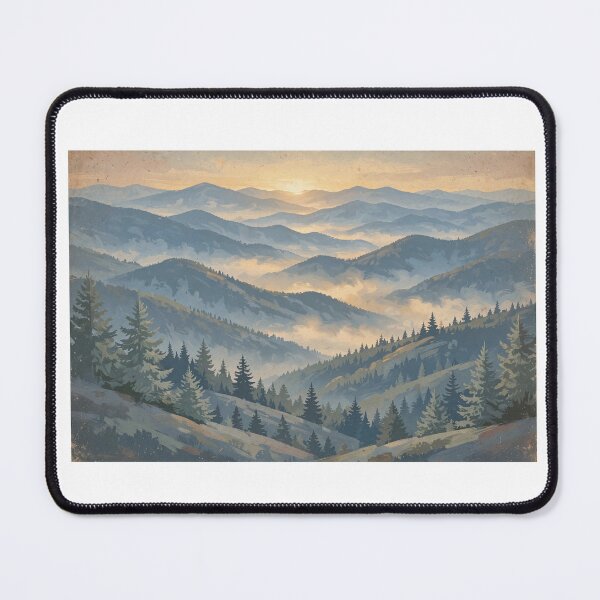 Item preview, Vintage Smoky Mountains National Park designed and sold by Planning with Brendan.