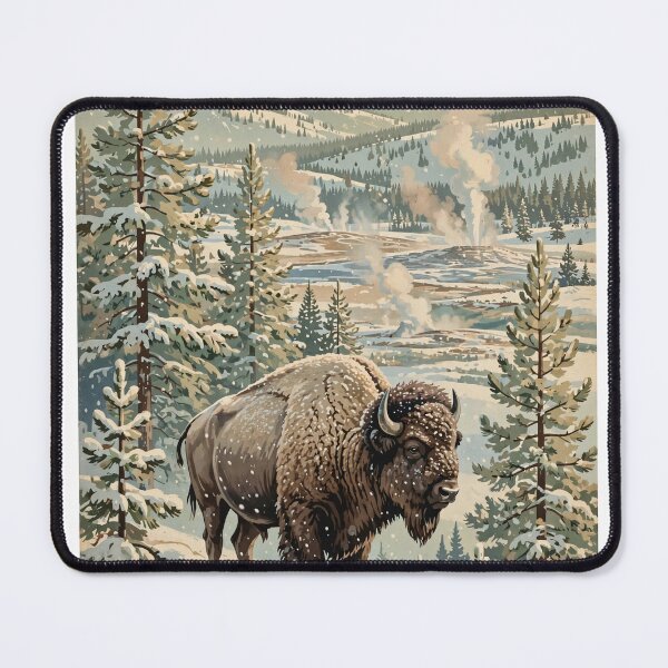 Item preview, Vintage Yellowstone National Park designed and sold by Planning with Brendan.