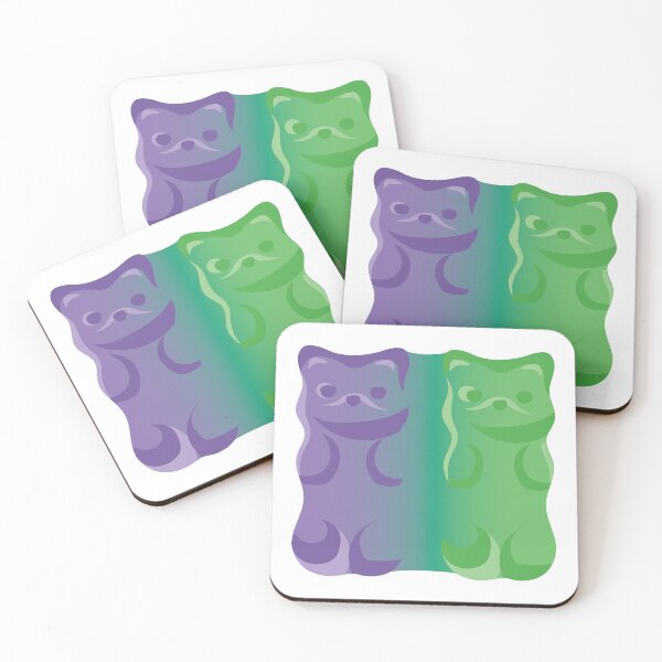 Item preview, You Complete Me Gummies Purple and Green designed and sold by gumeeeeeeeee by arts_lee.