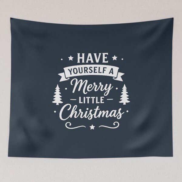 Item preview, Have Yourself A Merry Little Christmas – Vintage Pine Tree Art designed and sold by Tklezardesigns.