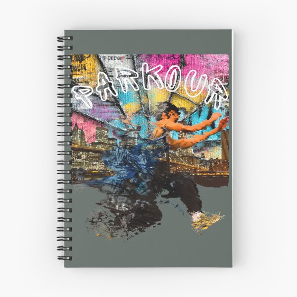 Item preview, Parkour Street Art Colorful Urban Collage designed and sold by Szpaku desart .