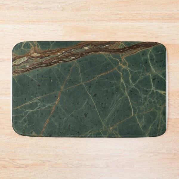 Item preview, A dark green marble surface with striking brown and light gold veining, showcasing a luxurious and natural stone texture designed and sold by homydesign.