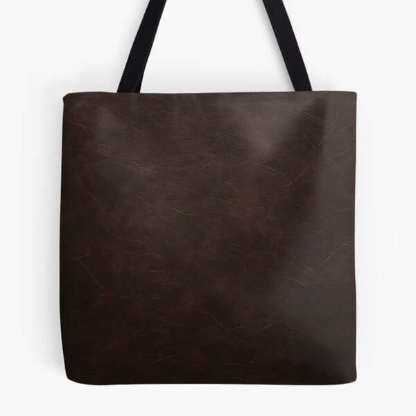 Item preview, A rich, dark brown leather texture with subtle creases and variations, conveying a sense of warmth and aged quality designed and sold by homydesign.
