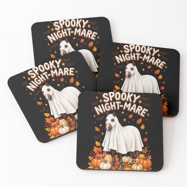 Item preview, Spooky Night-Mare Ghost Horse Halloween designed and sold by justinhmorton.