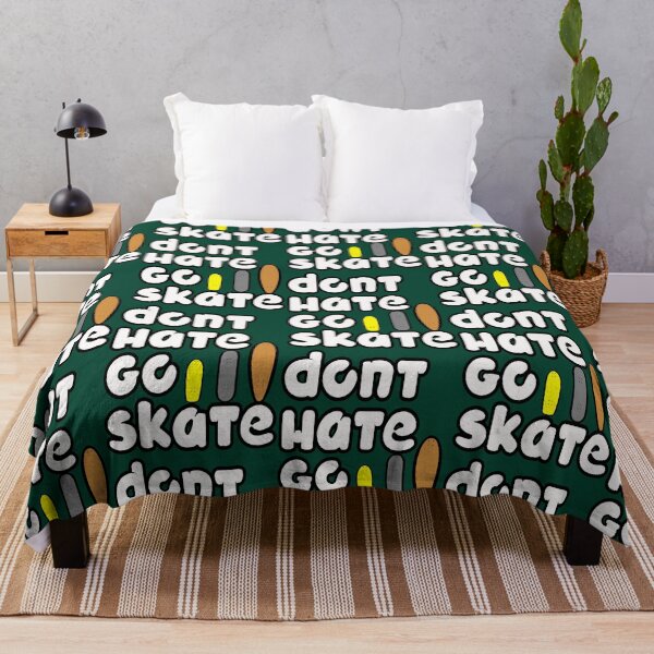 Item preview, Don_t Hate, Go Skate! designed and sold by Catbudrugs.