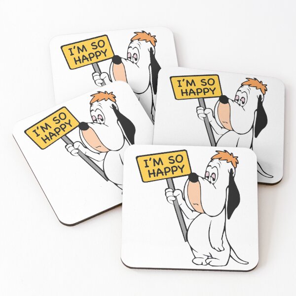 Item preview, Droopy I'm So Happy Sarcastic Humor designed and sold by FreakLab Studio.