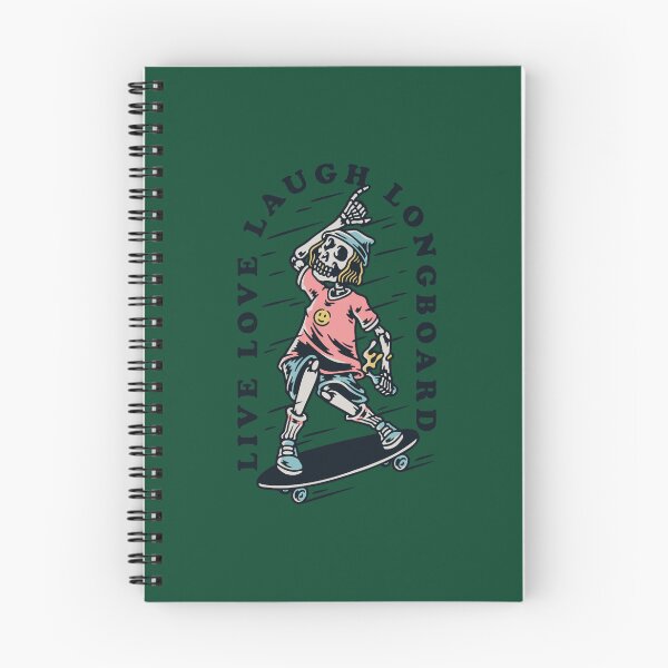 Item preview, live laugh longboard Active  designed and sold by Catbudrugs.