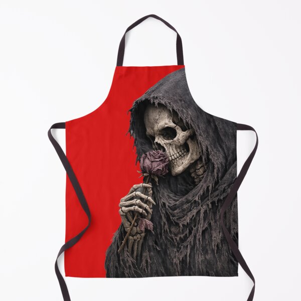 Item preview, Death smelling a dead rose - Death's day off - Halooween designed and sold by Code6Coffee.