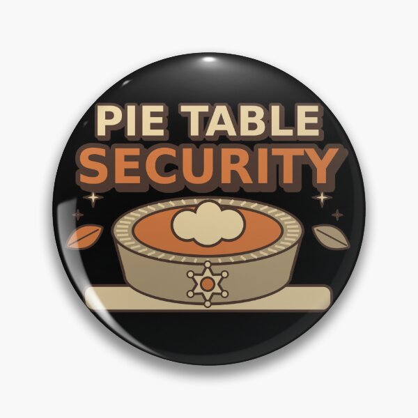 Item preview, PIE TABLE SECURITY designed and sold by WesWay.