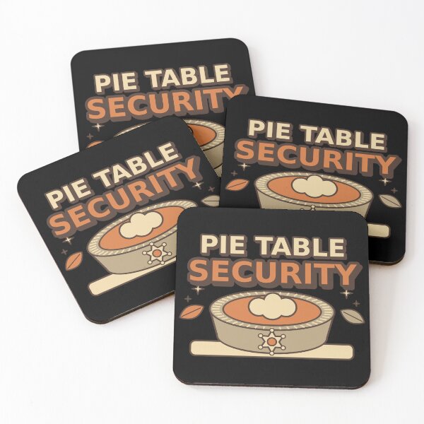 Item preview, PIE TABLE SECURITY designed and sold by WesWay.