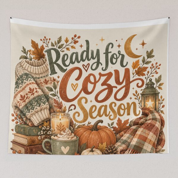 Item preview, Ready for Cozy Season – Cute Autumn Fall Vibes designed and sold by Searching ideas.
