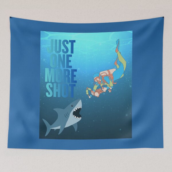 Item preview, Just One More Shot Scuba Diver Shark designed and sold by Canislupus80.