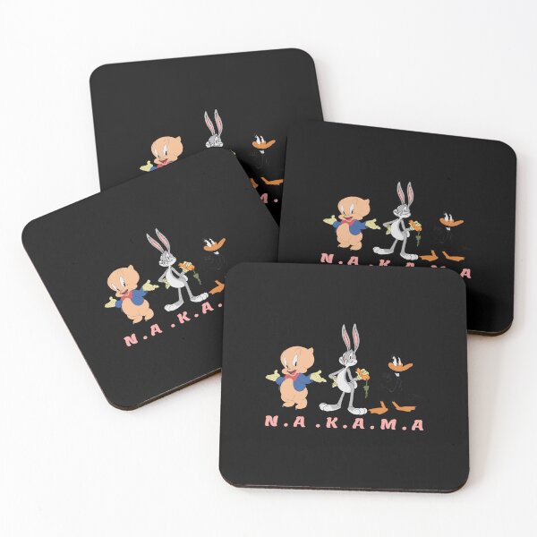 Item preview, Porky Pig, Bugs Bunny, and Daffy Duck "N.A.K.A.M.A" designed and sold by Megankott.