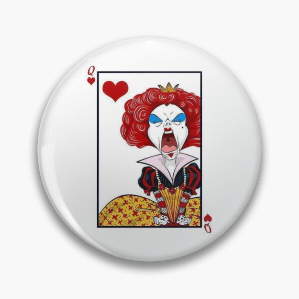 Item preview, Furious Queen of Hearts - Poker Card Parody designed and sold by conamor-bymel.