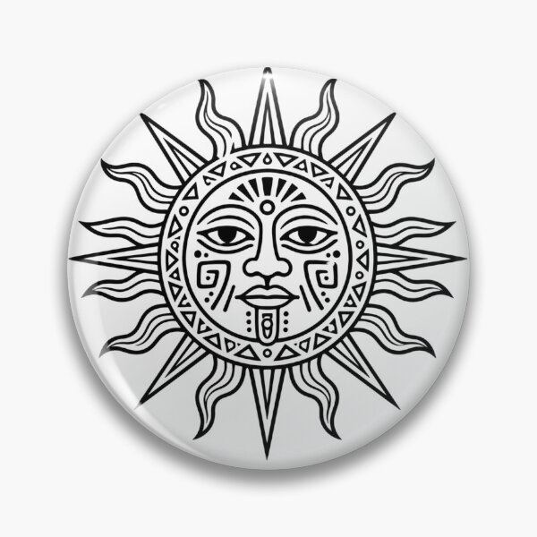 Aperçu de l'œuvre Aztec Sun créée et vendue par Artful Soul.