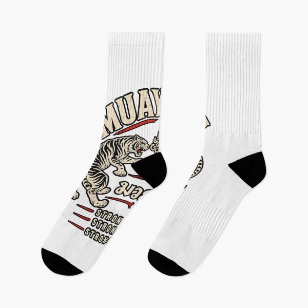 Item preview, Muay Thai Tigers – Vintage Thai boxing and martial arts design designed and sold by NeedTo-Society.